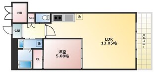 プレジオ西宮今津の物件間取画像